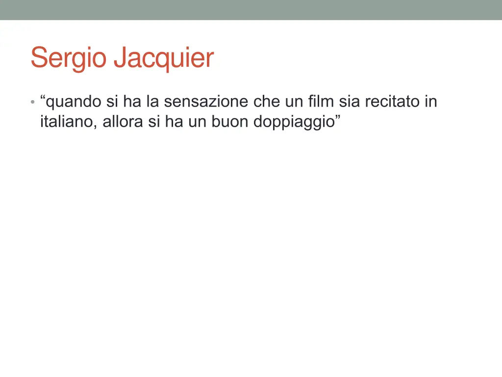 sergio jacquier
