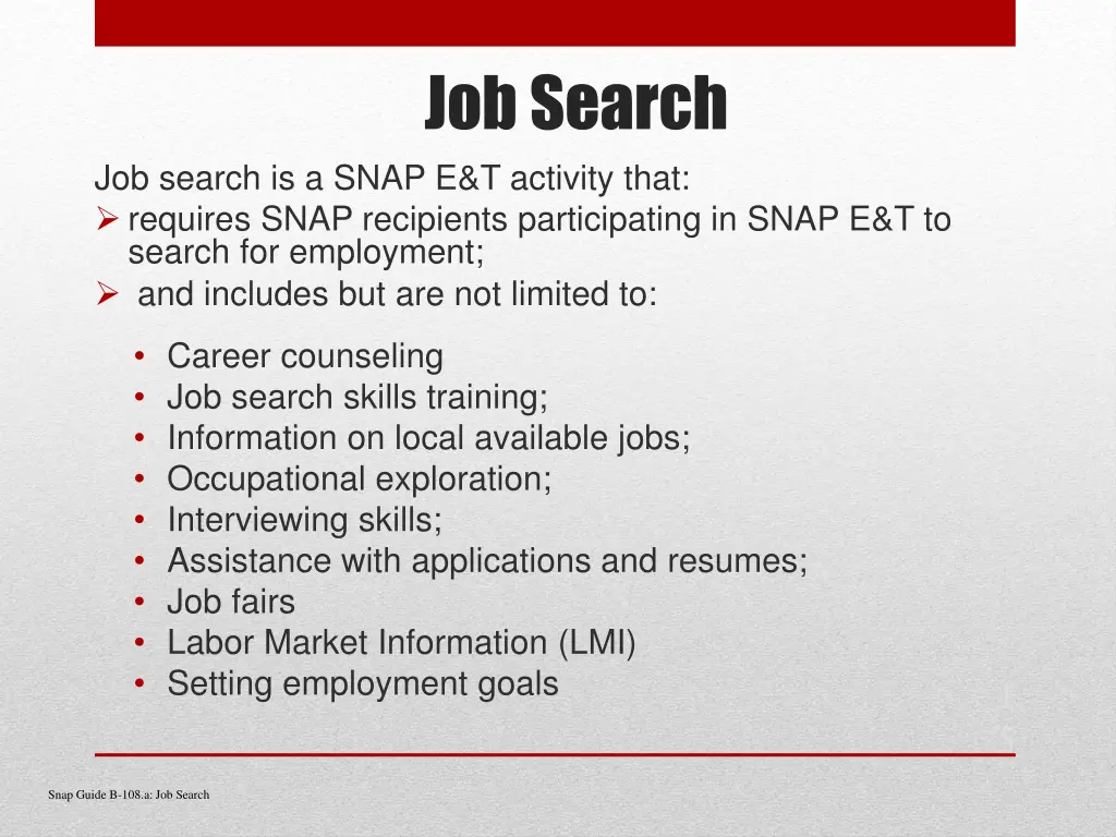 job search