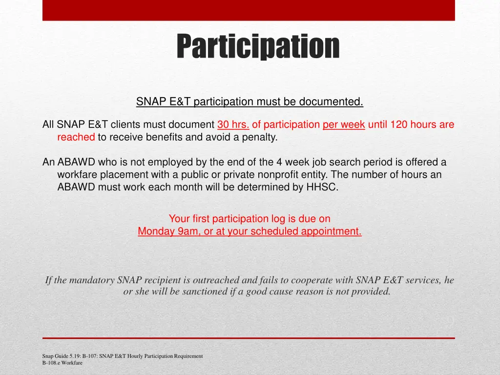 participation