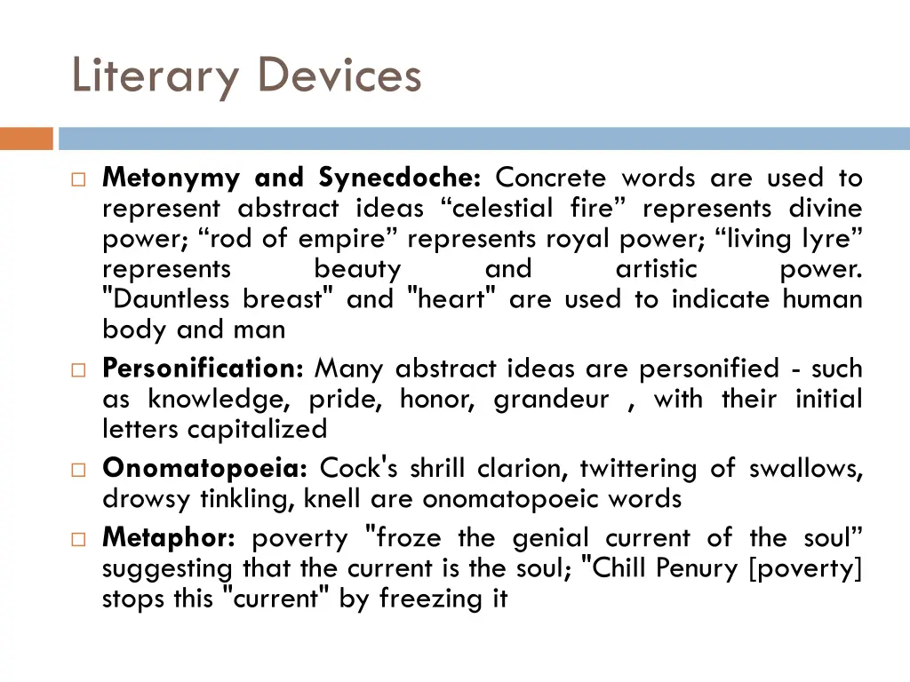 literary devices
