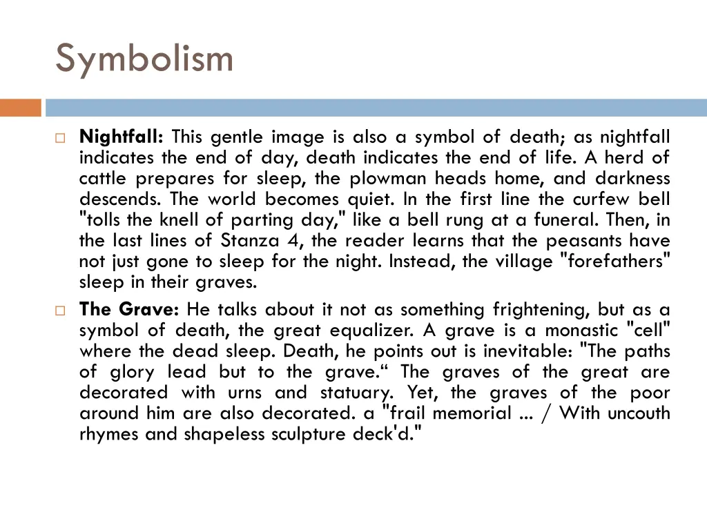 symbolism