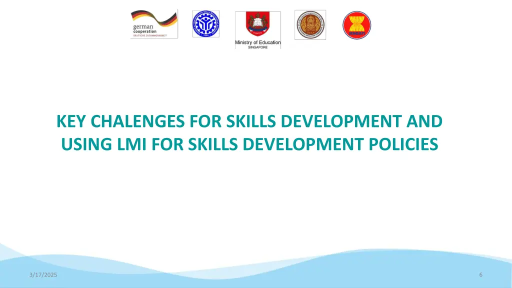 key chalenges for skills development and using