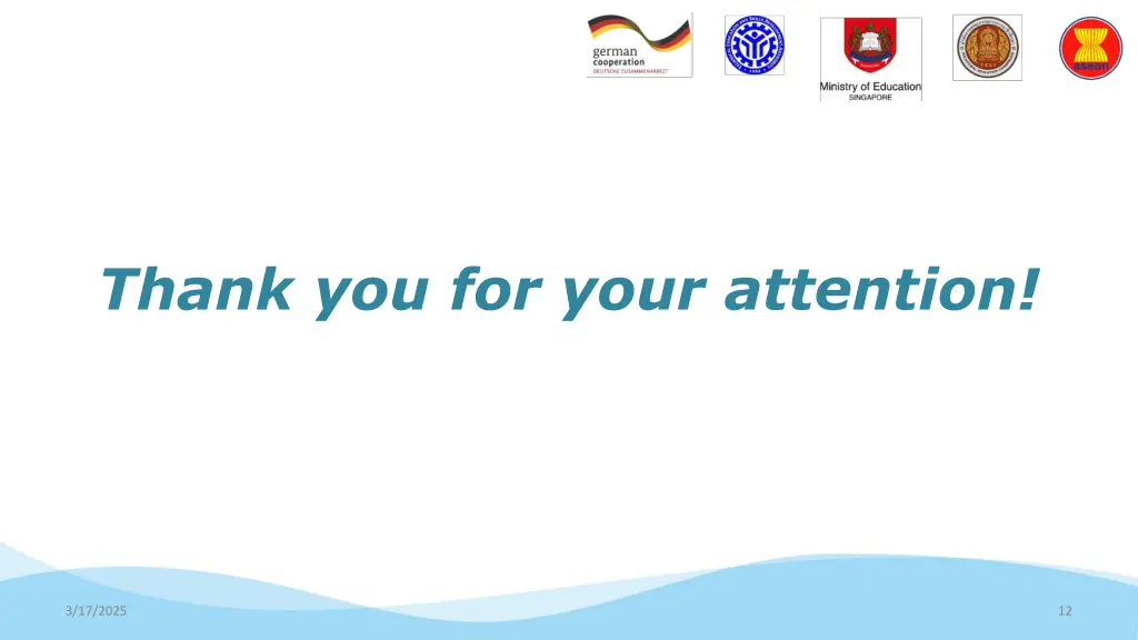 thank you for your attention