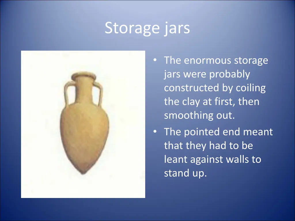 storage jars