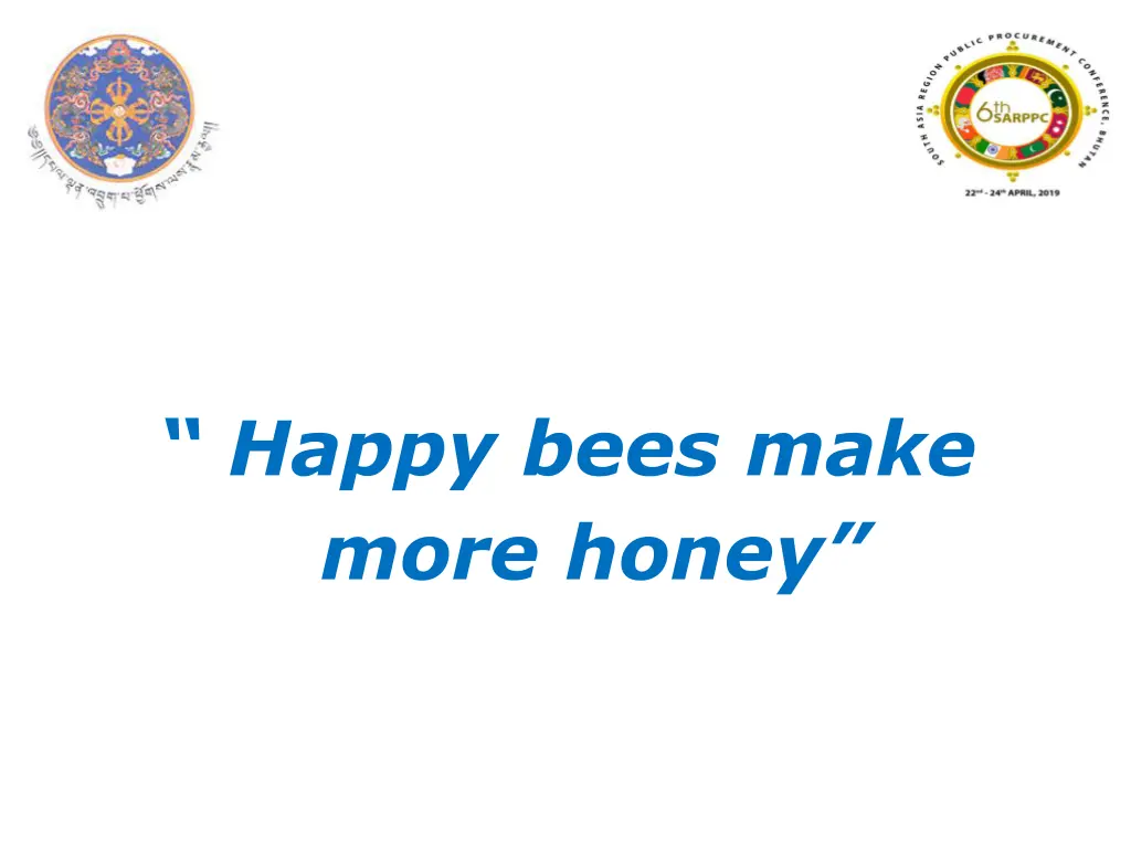 happy bees make more honey