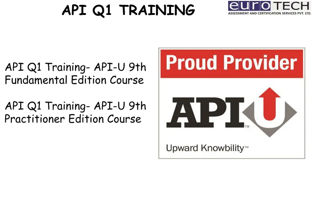 api q1 training