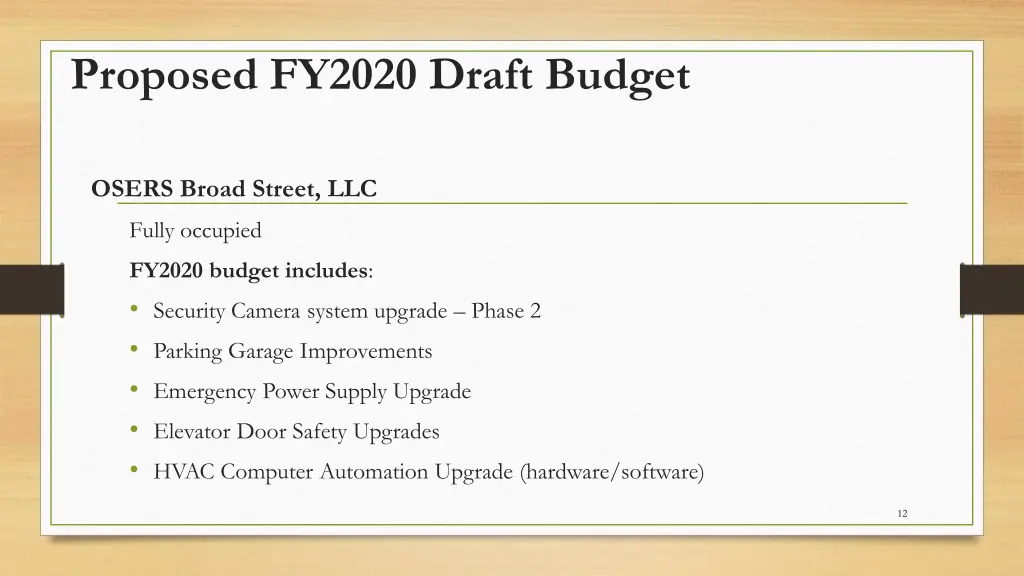 proposed fy2020 draft budget 10