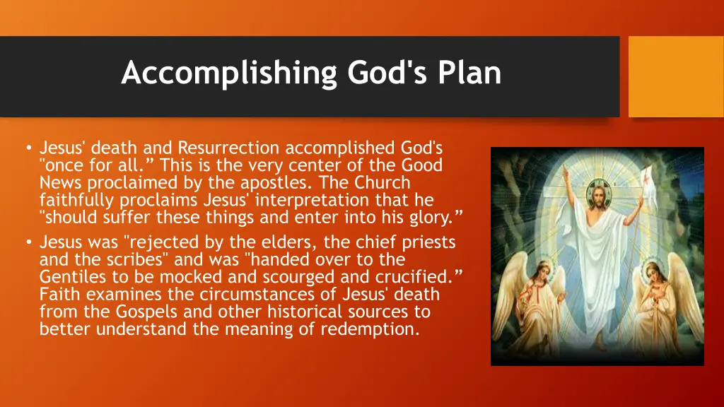 accomplishing god s plan