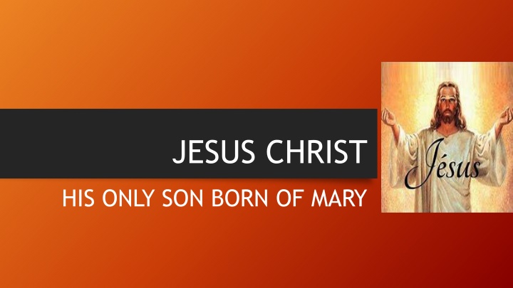 jesus christ