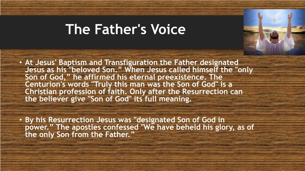 the father s voice