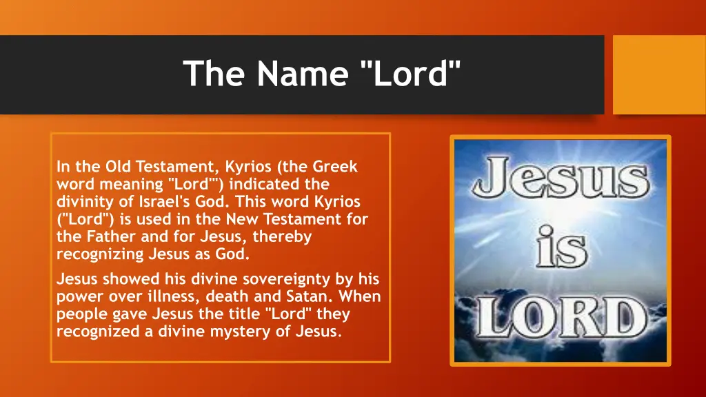 the name lord