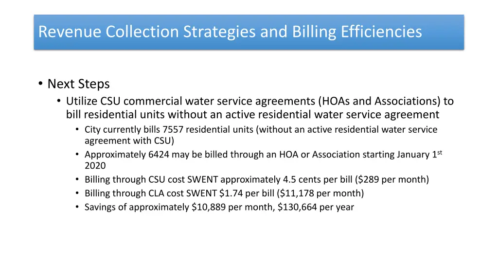 revenue collection strategies and billing 1