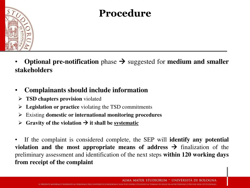 procedure