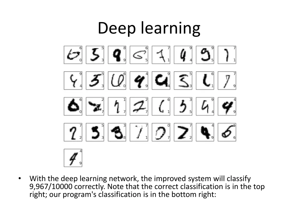 deep learning
