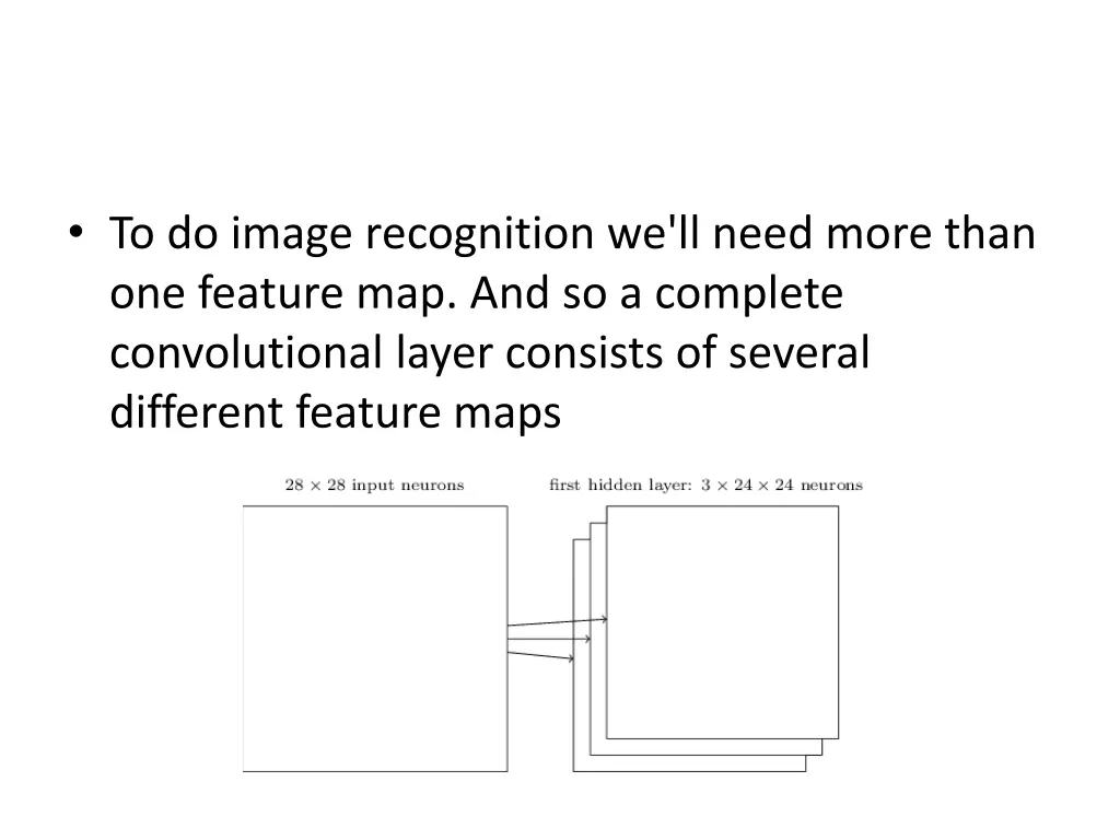 to do image recognition we ll need more than