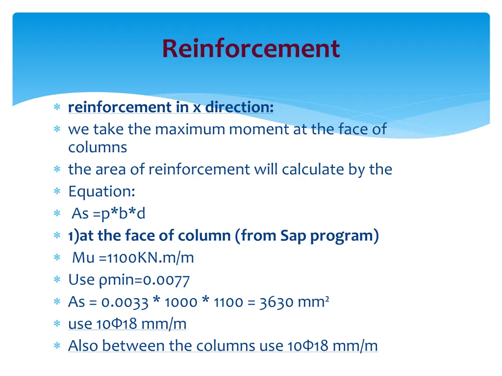 reinforcement
