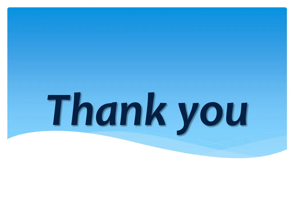 thank you