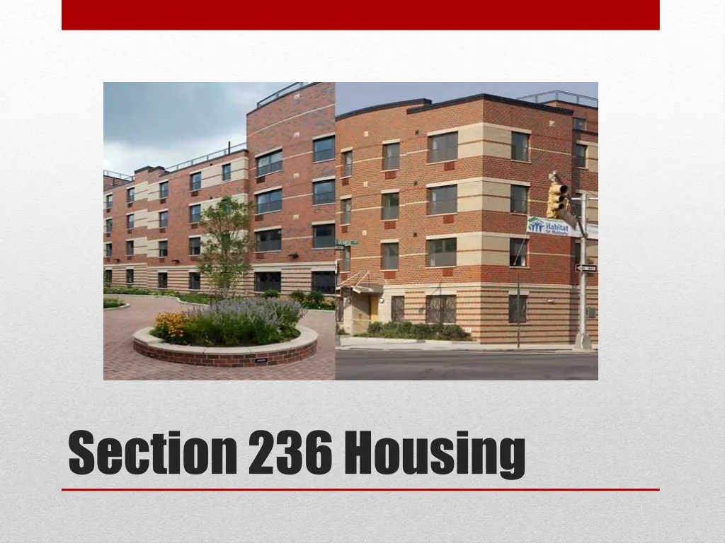 section 236 housing
