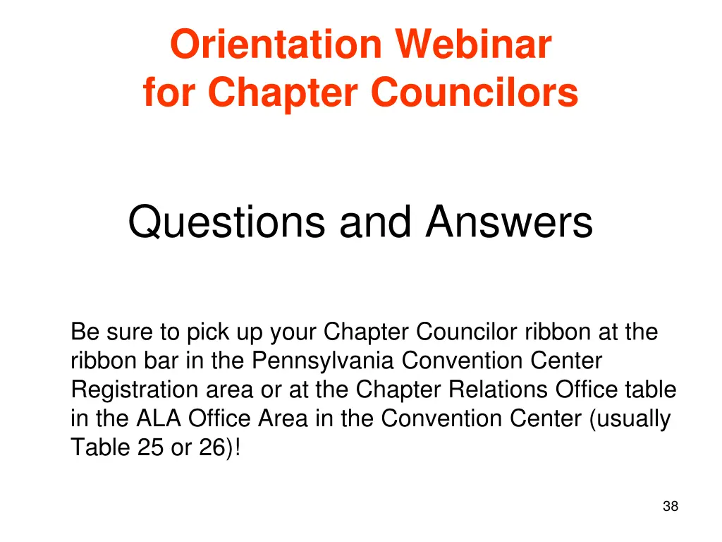 orientation webinar for chapter councilors 1