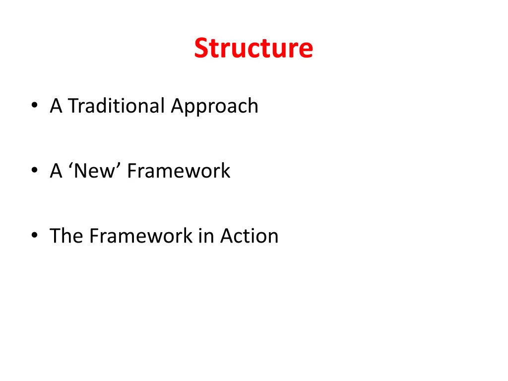 structure