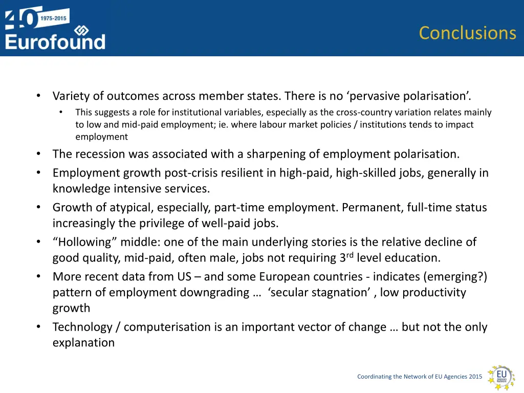 conclusions