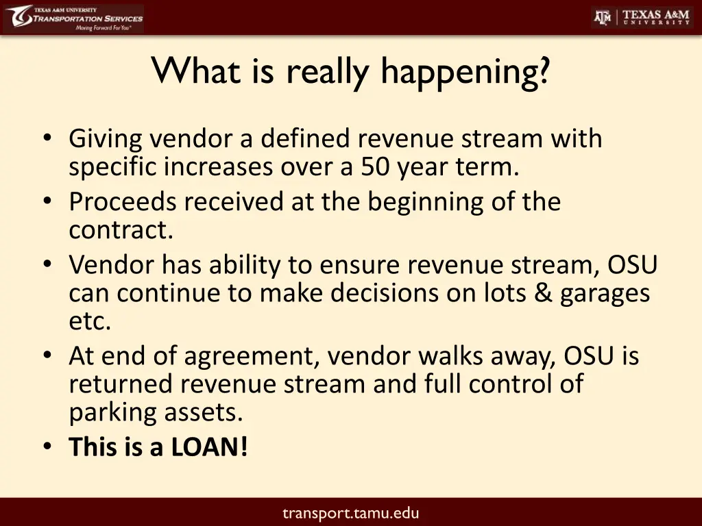 what is really happening