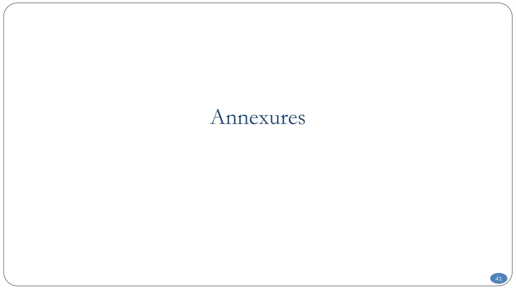 annexures