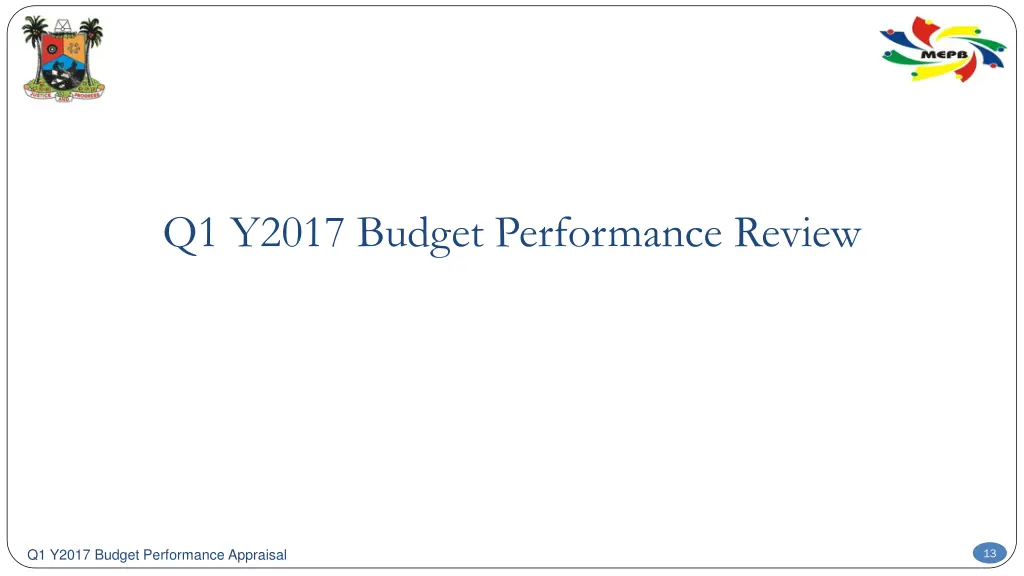 q1 y2017 budget performance review
