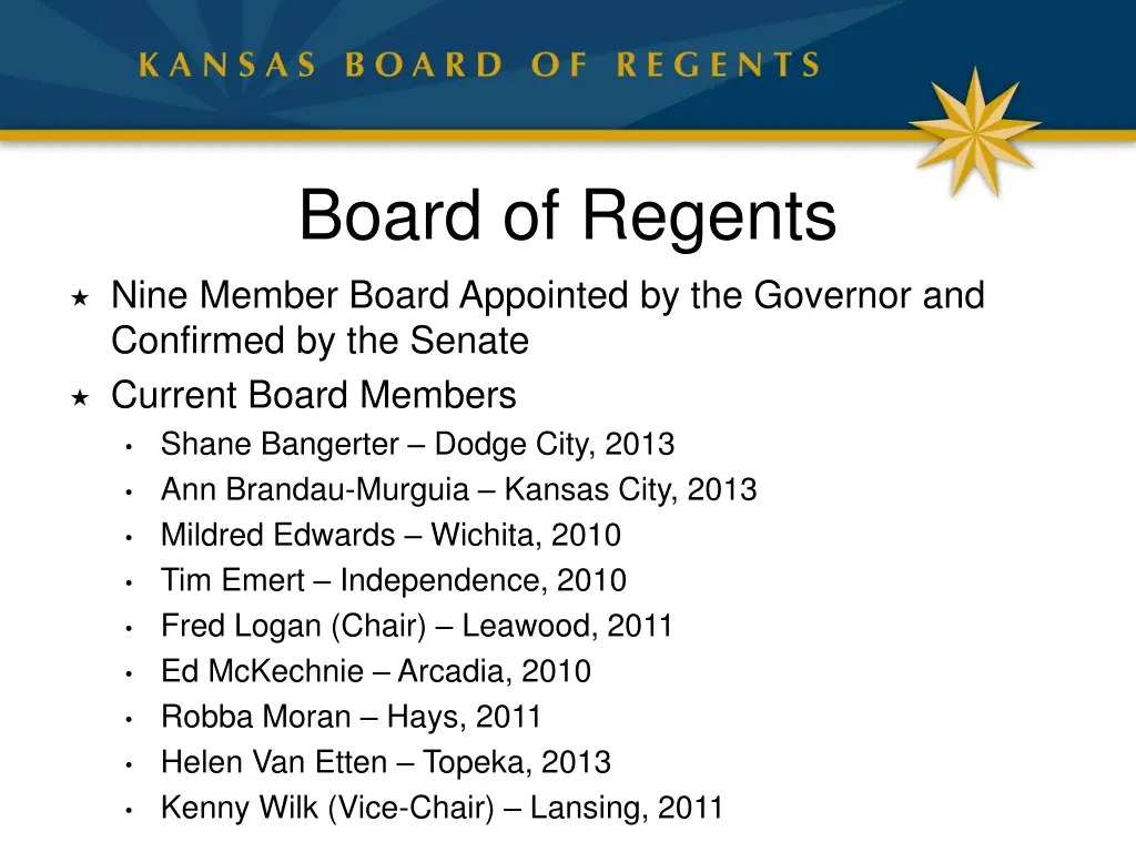 board of regents