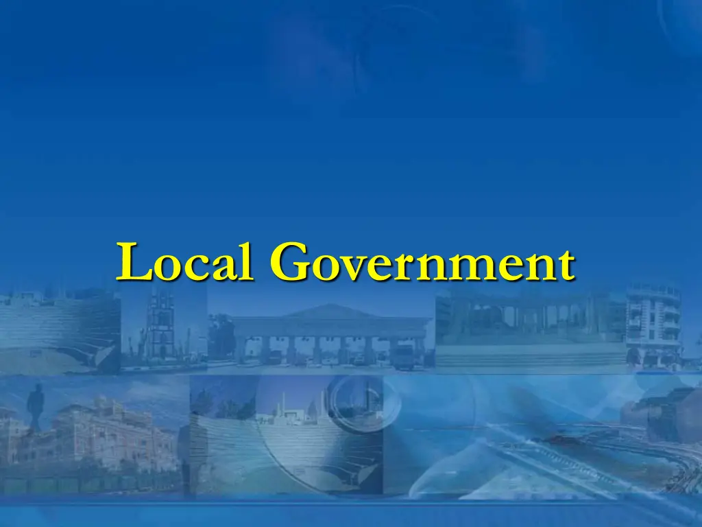 local government