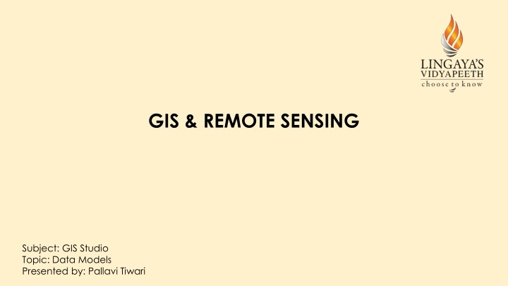 gis remote sensing