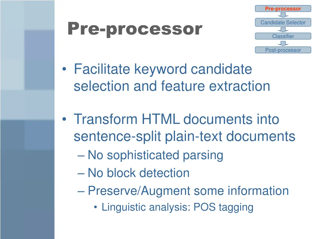 pre processor