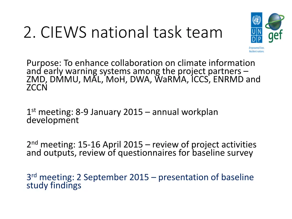 2 ciews national task team