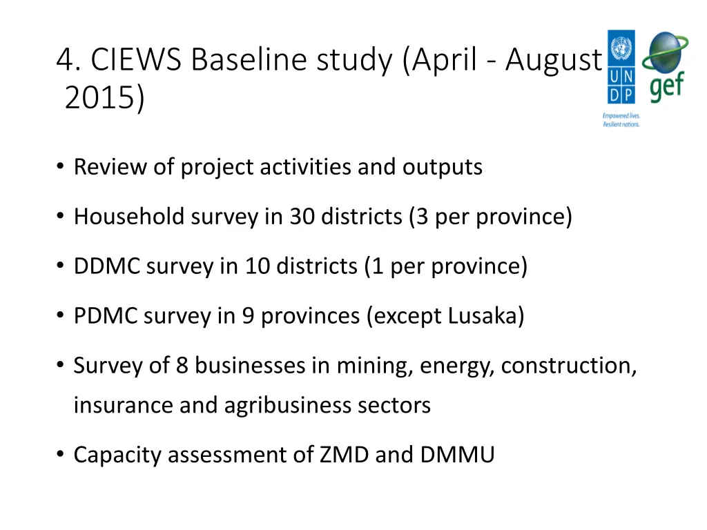 4 ciews baseline study april august 2015