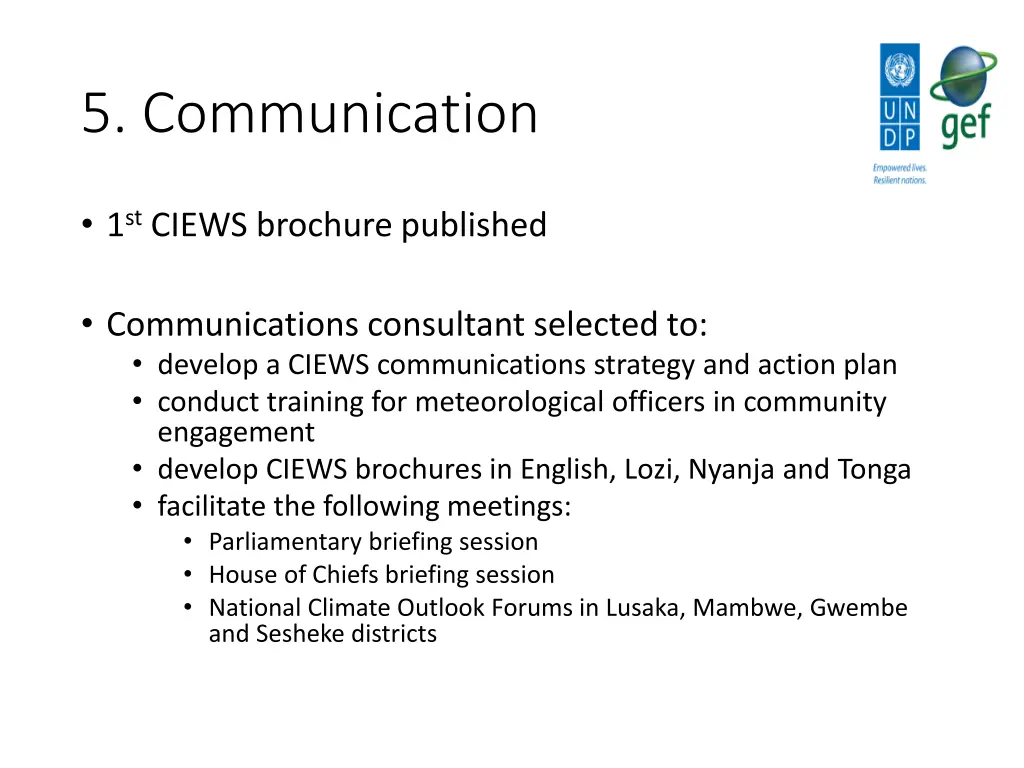 5 communication