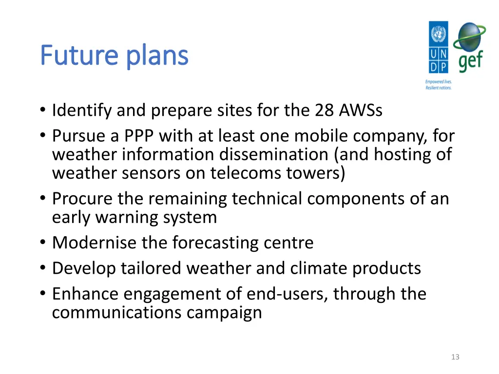 future plans future plans