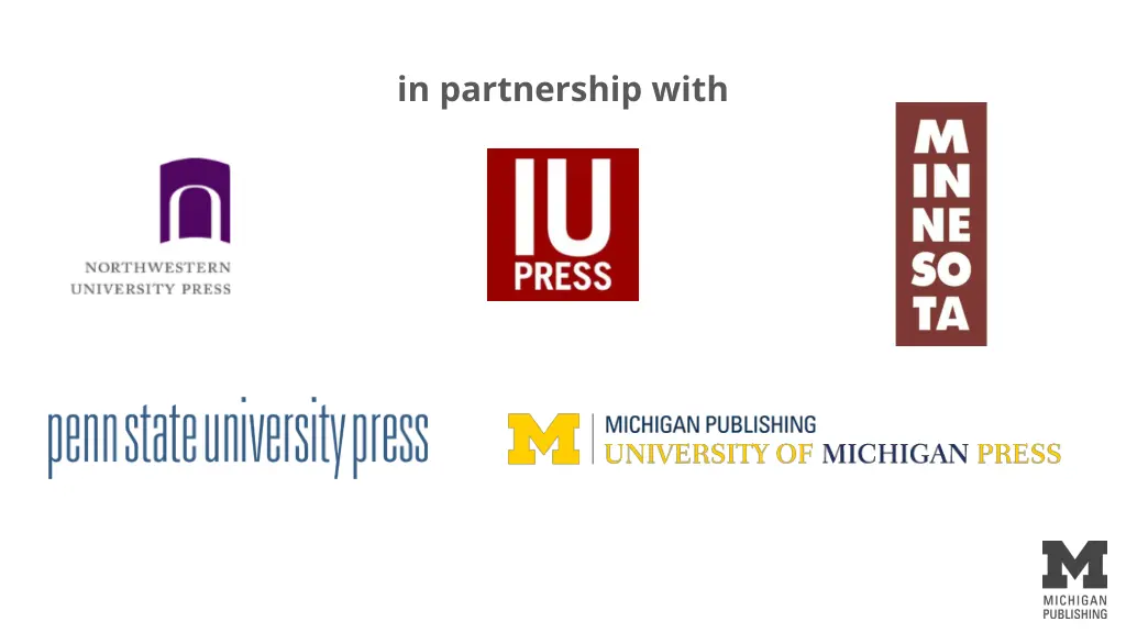 in partnership with