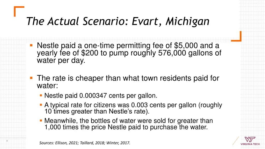 the actual scenario evart michigan 1