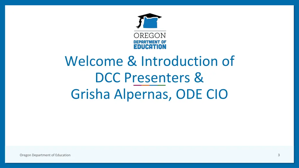 welcome introduction of dcc presenters grisha