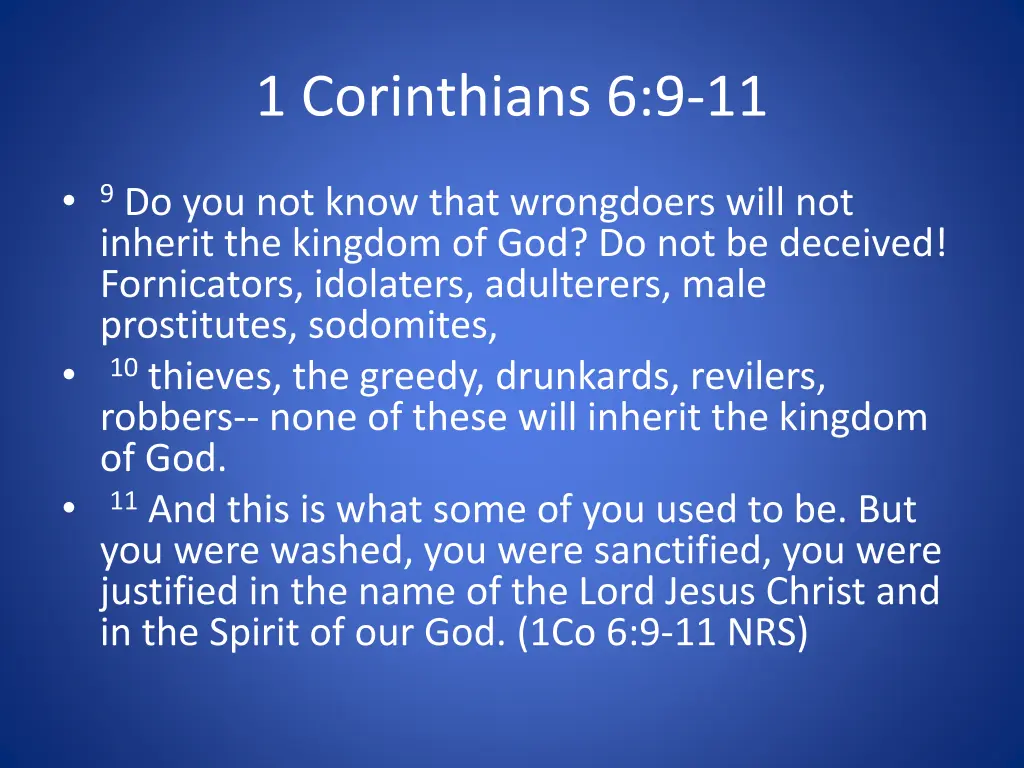 1 corinthians 6 9 11
