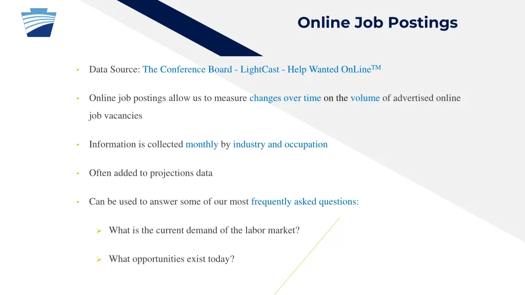 online job postings