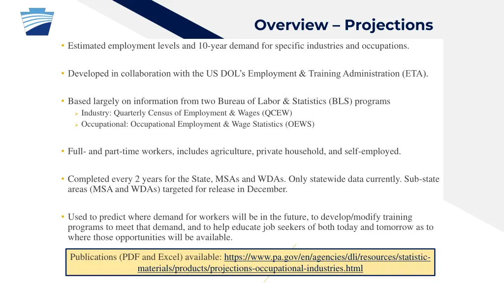overview projections