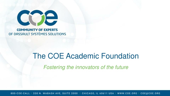 the coe academic foundation