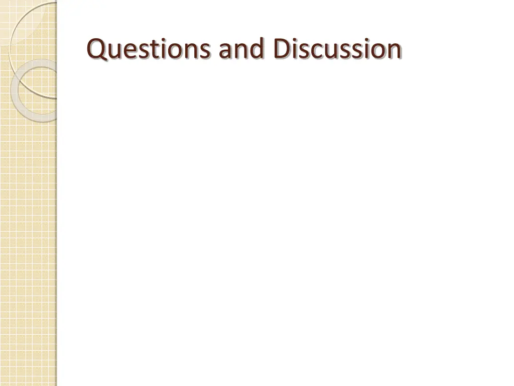 questions and discussion