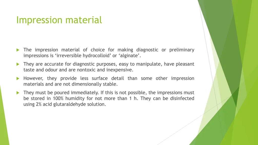 impression material