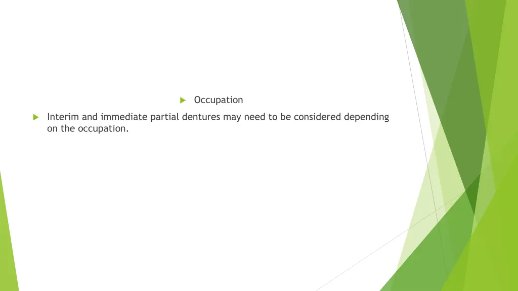 occupation