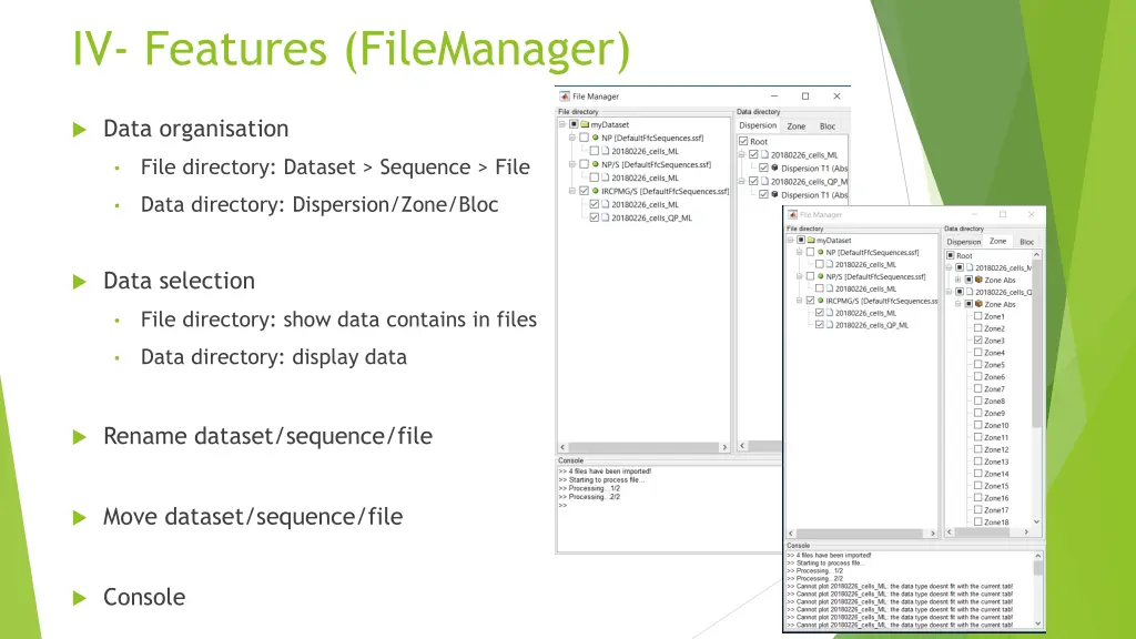 iv features filemanager