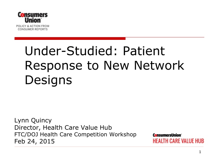 under studied patient response to new network