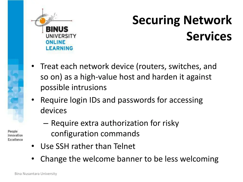 securing network