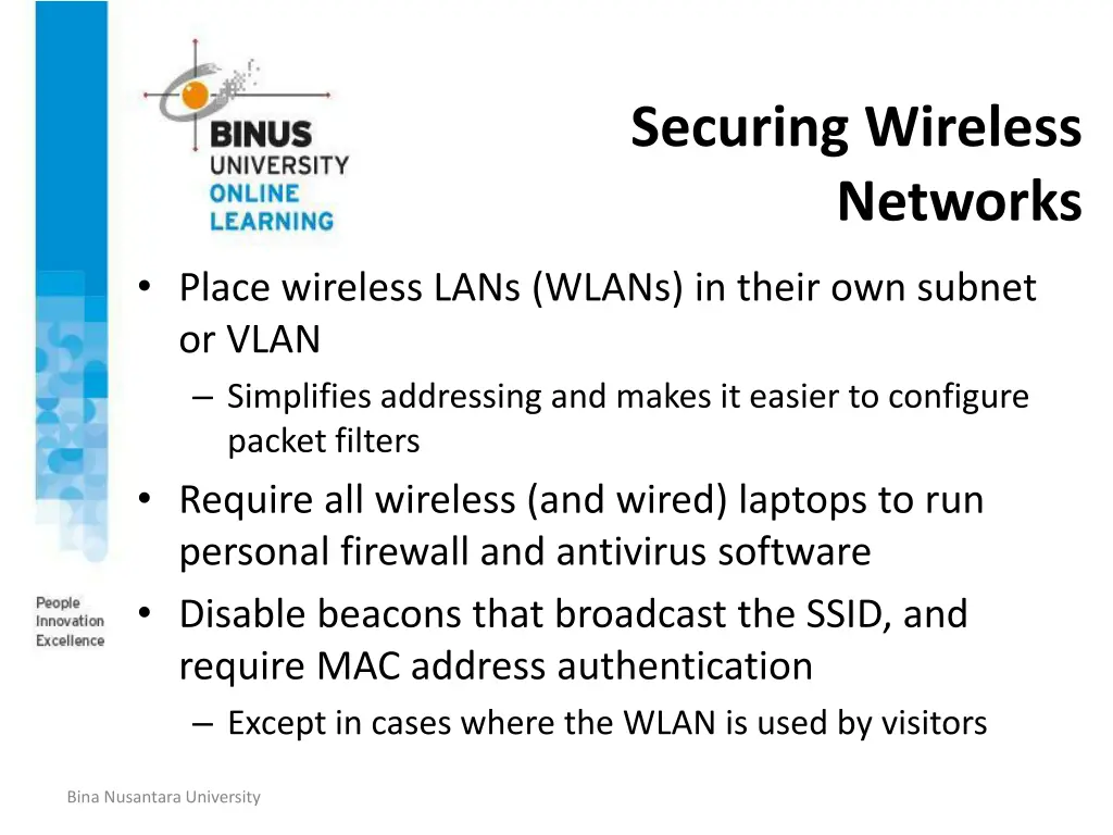 securing wireless networks